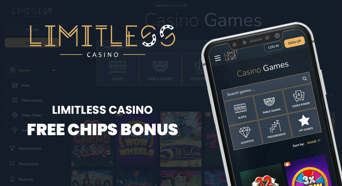 limitless casino free chip bonus
