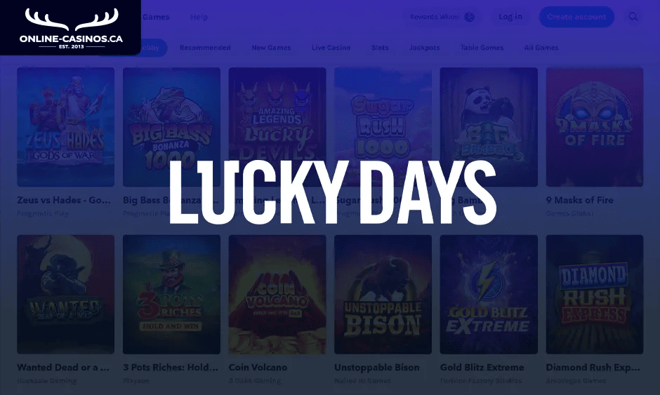 lucky days casino ontario logo