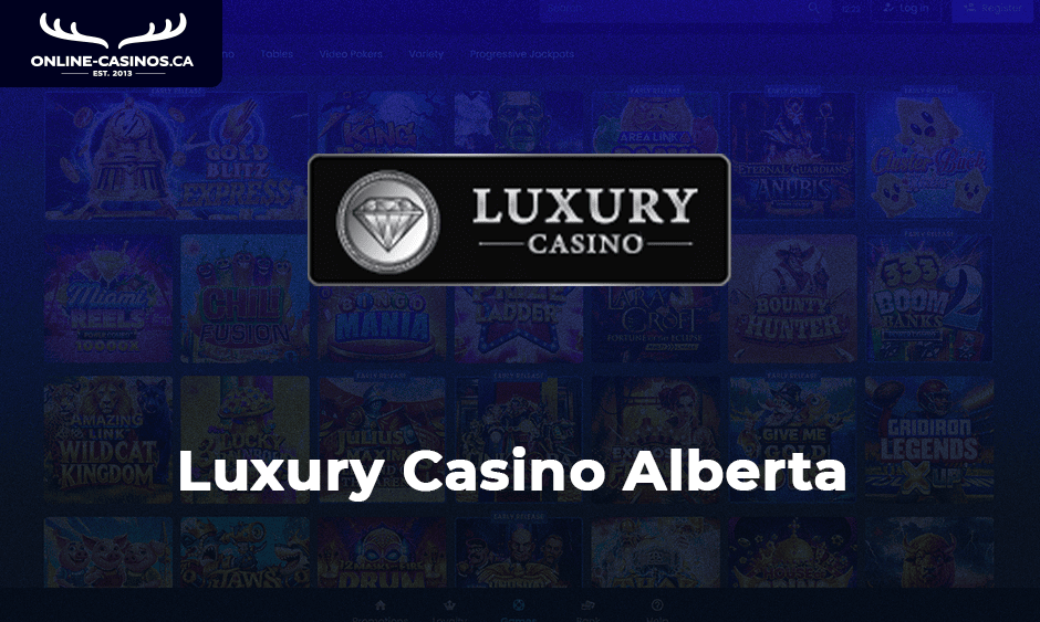 luxury casino alberta logo