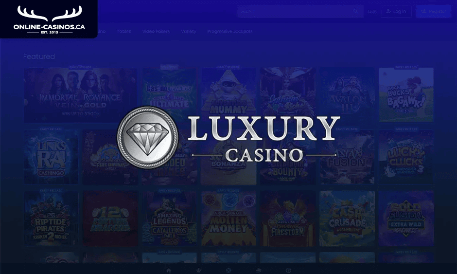luxury casino ontario logo