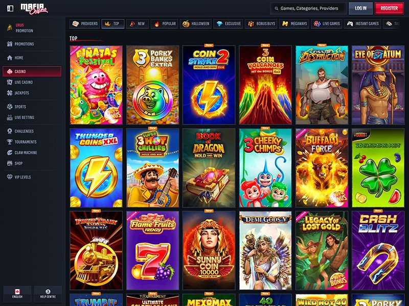 Mafia Casino games
