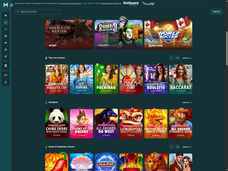 Maverick Casino Alberta games