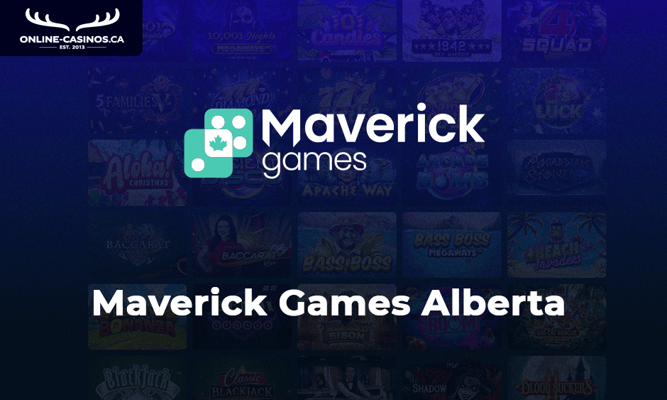 maverick games casino alberta logo