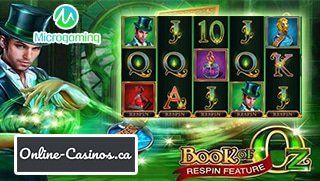 Microgaming Book of Oz: Lock N Spin Slot