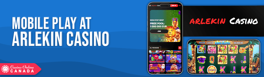 Arlekin Casino Mobile