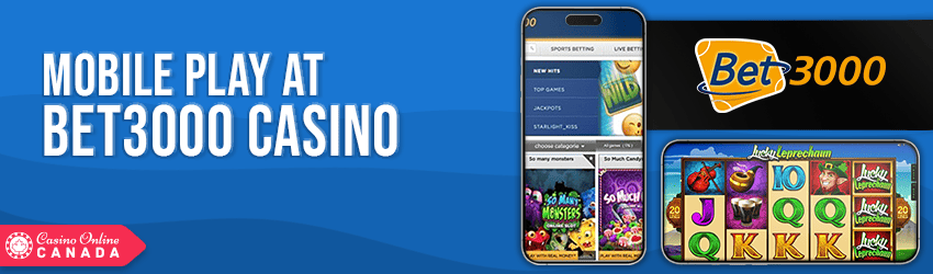 Bet3000 Casino Mobile