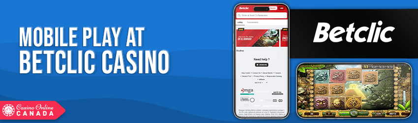 Betclic Casino Mobile