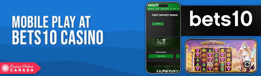 Bets10 Casino Mobile