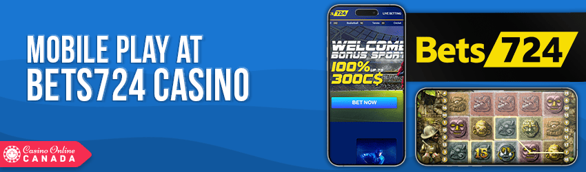 Bets724 Casino Mobile