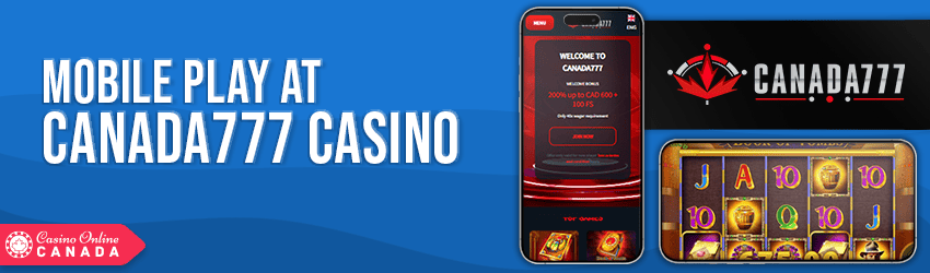 Canada777 Casino Compatibility