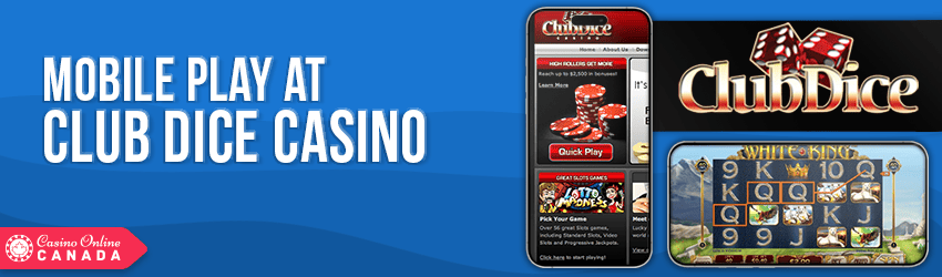Club Dice Casino Mobile