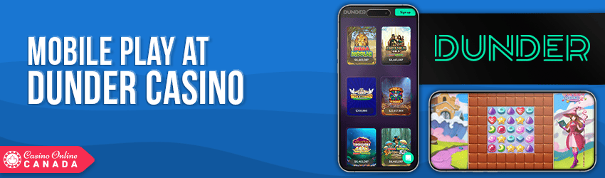 Dunder Casino Mobile