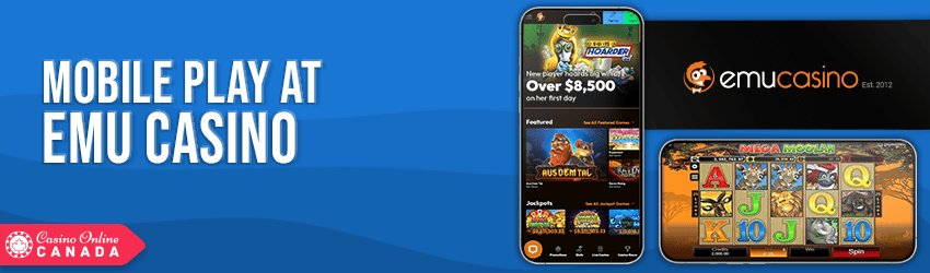 Emu Casino Mobile