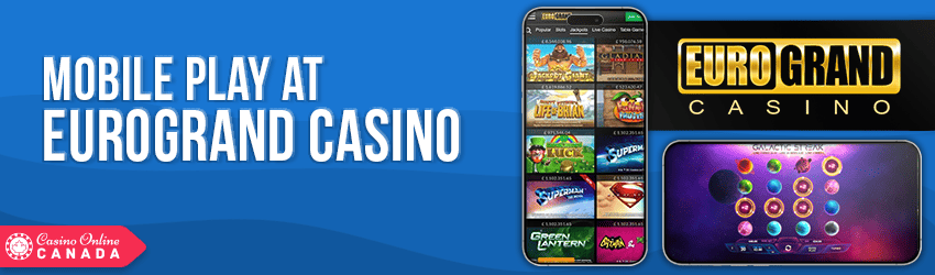 Eurogrand Casino Mobile