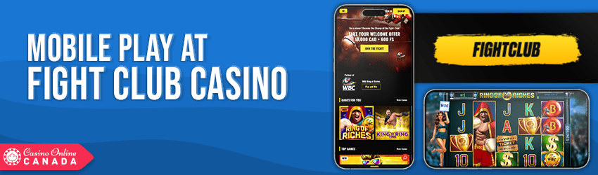 FightClub Casino Mobile