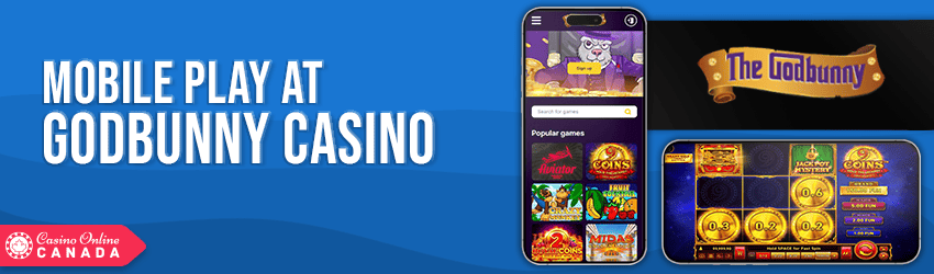 GodBunny Casino mobile