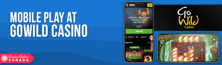 GoWild Casino Mobile