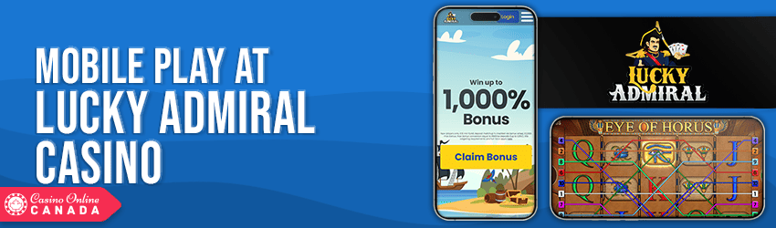 Lucky Admiral Casino Mobile