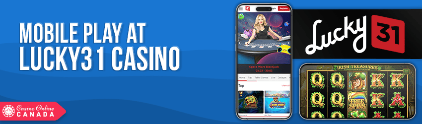 Lucky31 Casino Mobile