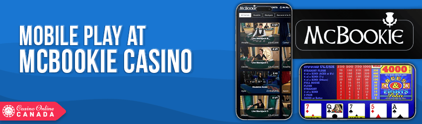 McBookie Casino Mobile