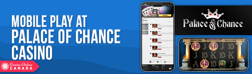 Palace of Chance Casino Mobile