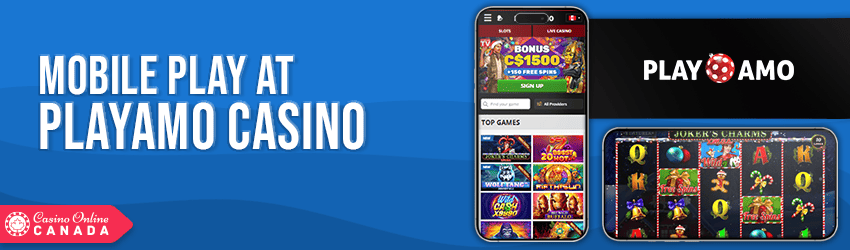 PlayAmo Casino Mobile