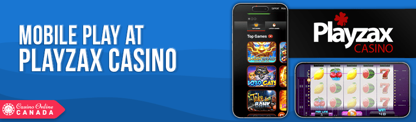 PlayZAX Casino Mobile