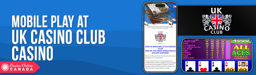 UK Casino Club Mobile