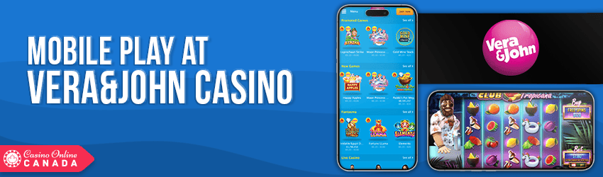 VeraJohn Casino Mobile