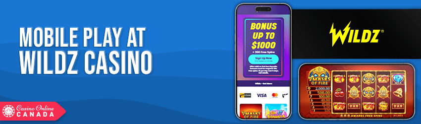 Wildz Casino Mobile