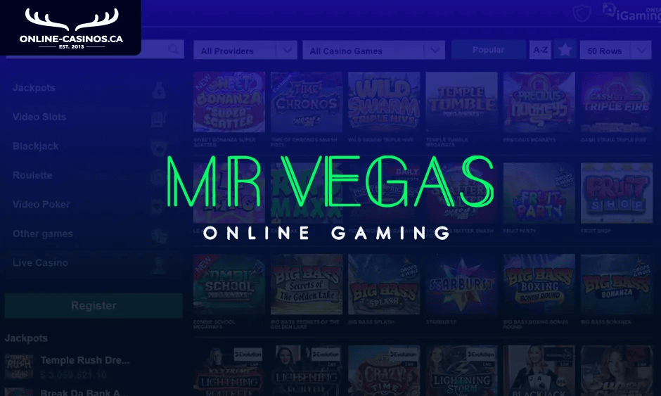 mr vegas casino ontario logo