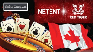 NetEnt and Red Tiger Available to Canadian Players
