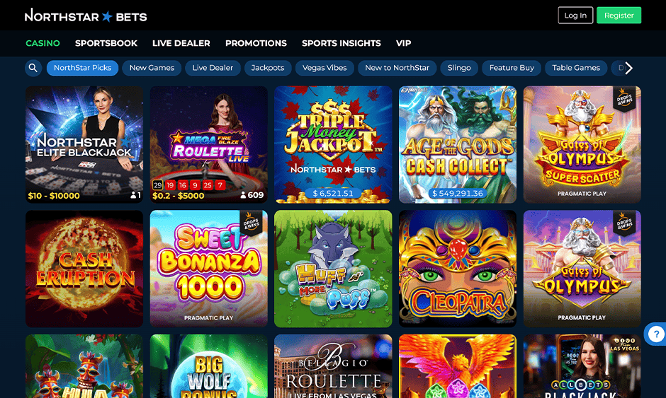 northstar bets ontario games screenshot