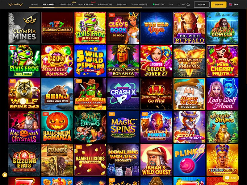 Olympia Casino games