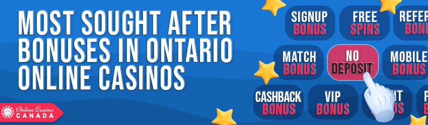 ontario online casinos bonus