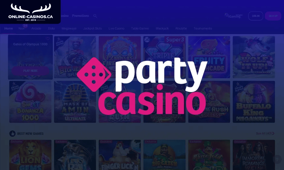 party casino ontario logo