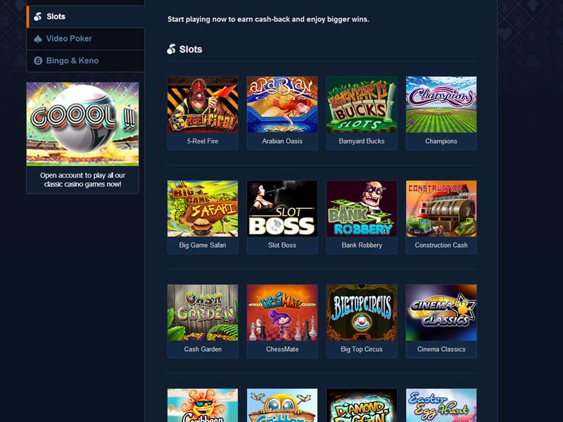 Pinnacle Sports Casino Alberta games
