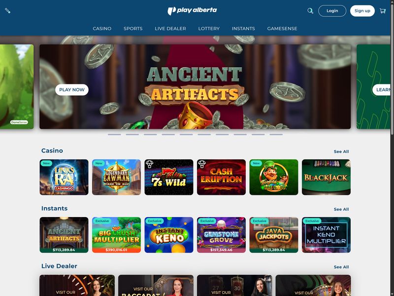 Play Alberta website