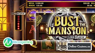 Play Bust the Mansion: Microgaming Slot Review at Gaming Club Casino