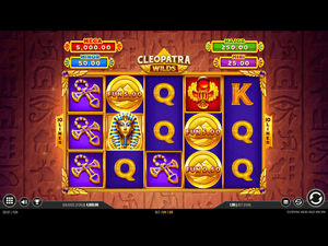 Cleopatra Wilds: Hold and Win