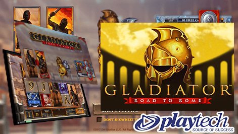 Playtech Casinos Launch Gladiator: Road to Roam Slot