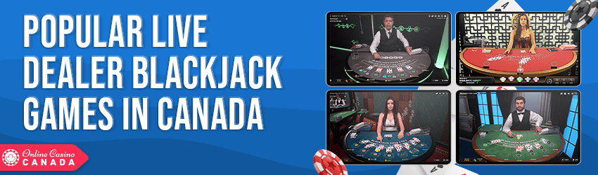 popular live dealer blackjack games