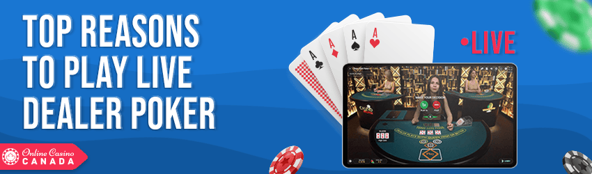 play live casino poker