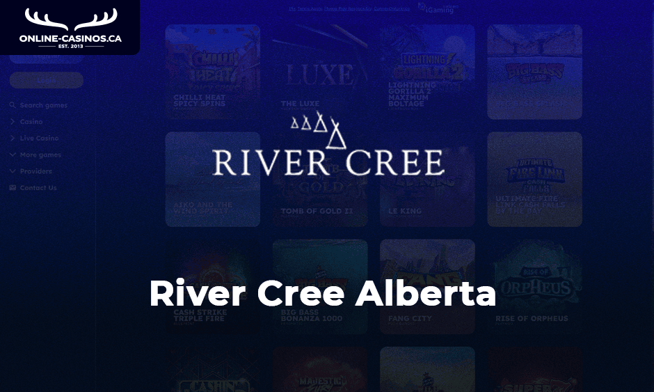 river cree casino alberta logo