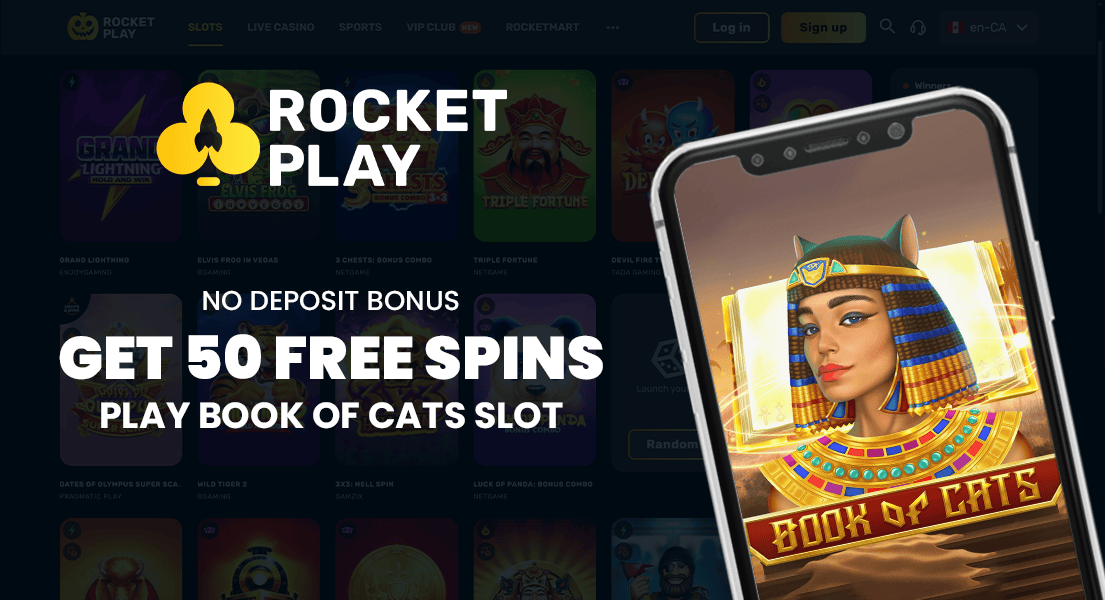rocket play casino 50 free spins no deposit