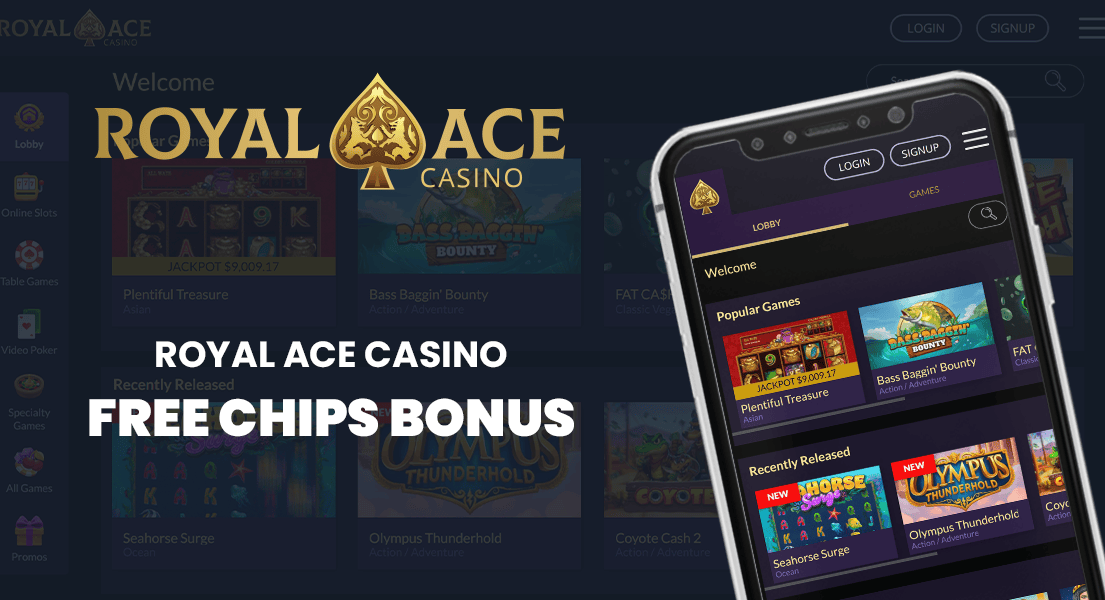 royal ace casino free chip bonus