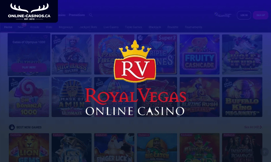 royal vegas casino ontario logo