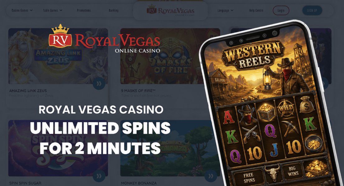 royal vegas free spins bonus