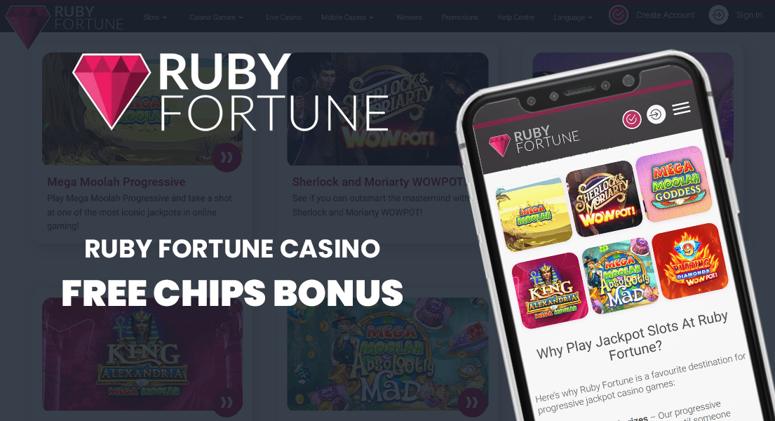 ruby fortune free chip bonus