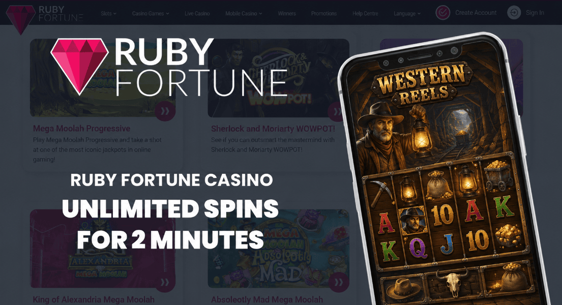 ruby fortune free spins bonus
